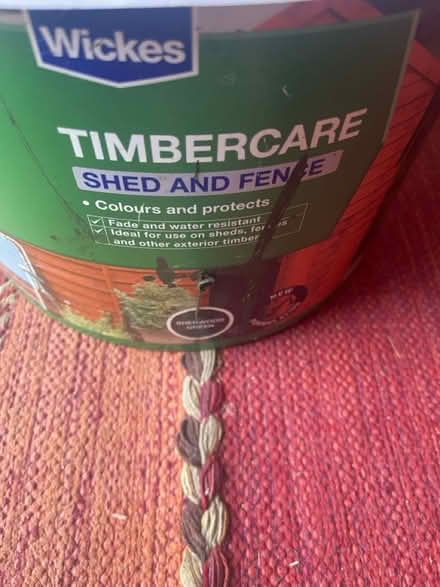 Photo of free Half a pot of fence paint (East Ham E6) #1