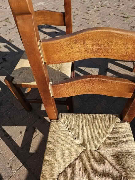 Photo of free 4 dining chairs. (Malvern WR14) #2