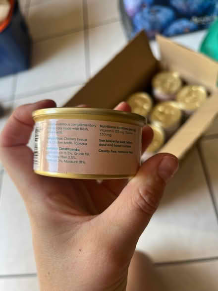 Photo of free Tins of Untamed brand cat food (Brasenose OX11) #2