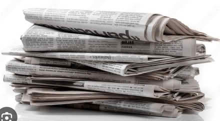 Photo of Stack of old newspapers (Norton Lees S8) #1