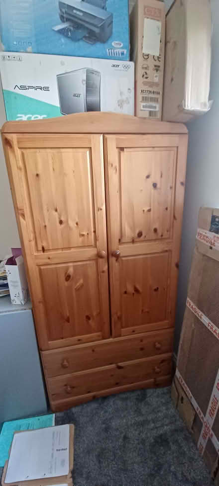 Photo of free Single wooden wardrobe (Longden SY5) #2