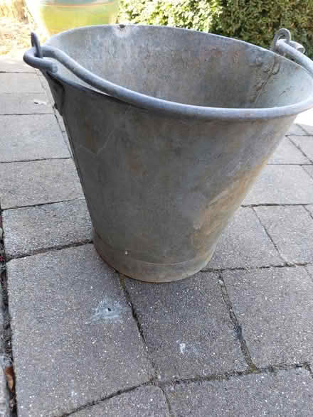 Photo of free Heavy galvanised bucket (Bancroft MK13) #2