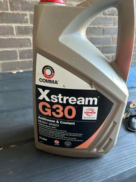 Photo of free Xstream G30 Antifreeze & Coolant (Rishworth HX6) #1