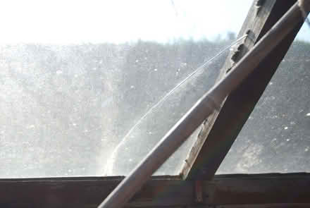 Photo of free 7'6" x 10' 6" wooden greenhouse - Ockbrook (The Moravian Settlement DE72) #4