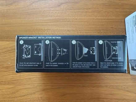 Photo of free 2 wall speaker brackets (South Acton W3) #4