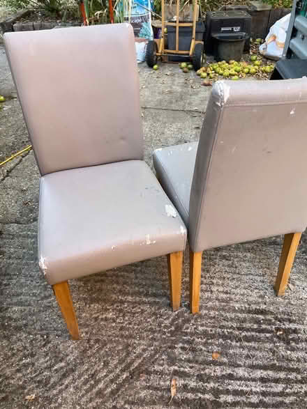 Photo of free Pair of chairs (Woodley RG5) #1