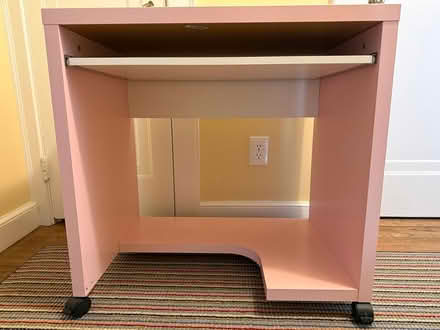 Photo of free Computer Desk CURB PICK UP (Belmont) #1