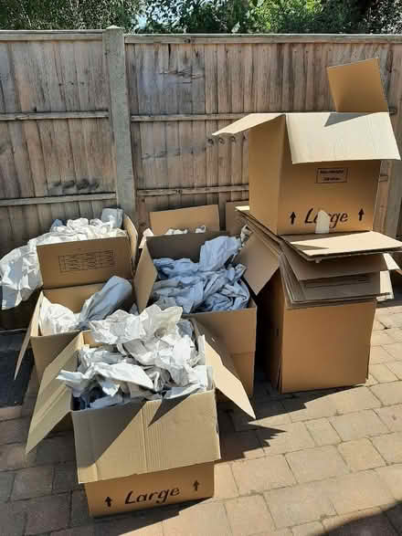 Photo of free Moving Packing Boxes and Paper (Lower Assendon RG9) #1