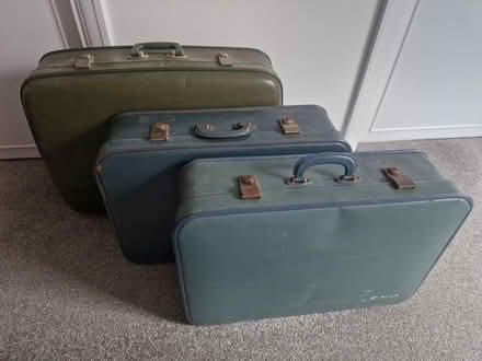 Photo of free 3 x old suitcases (EN5) #1