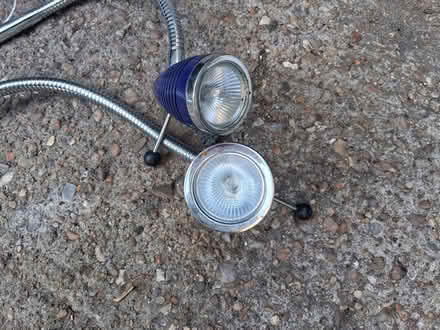 Photo of free Blue wall lights (Peckham/Nunhead) #1