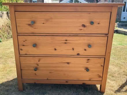 Photo of free Chest of Drawers 110 x 51cm (Roundwood AL5) #1