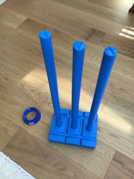 Photo of free Plastic Cricket Stumps + Rugby Ball Stand (Aldwick PO21) #1