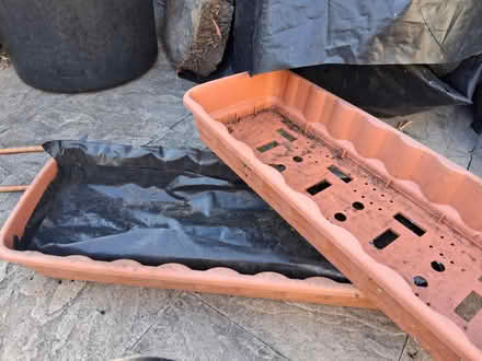 Photo of free 2 plastic planters/trough (Peckham/Nunhead) #2