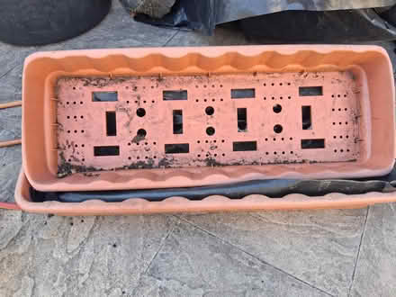 Photo of free 2 plastic planters/trough (Peckham/Nunhead) #1