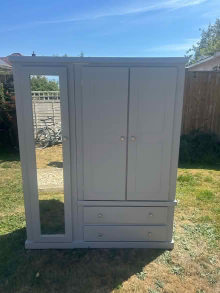Photo of free Lovely grey wardrobe (Caterham CR3) #1