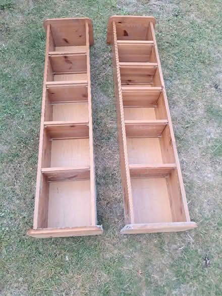 Photo of free CD storage shelves x 2 (Kennington OX1) #1