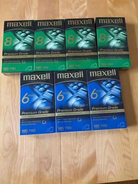 Photo of free New blank VHS tapes (Aurora near Eola & NY) #1