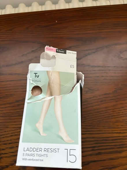 Photo of free 5 pairs sainsburys nude tights (Surbiton KT6) #1