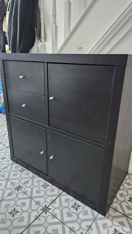 Photo of free IKEA Kallax black (Eltham) #1