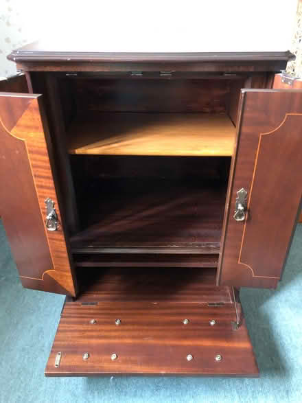 Photo of free Mahogany wood storage unit (Forton PR3) #3