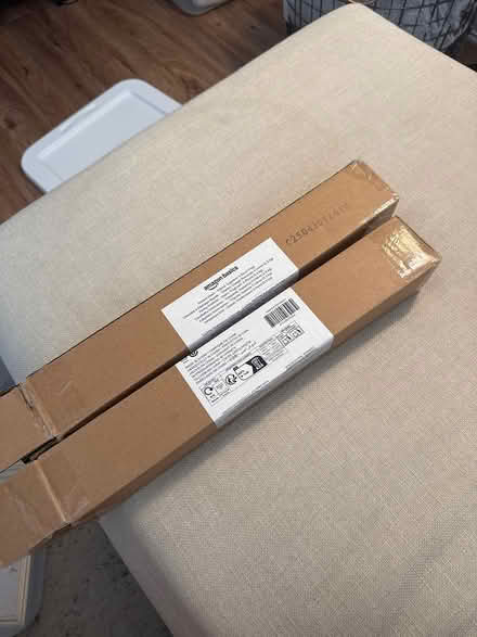 Photo of free Amazon basics standing easel (2) (Green lake) #3