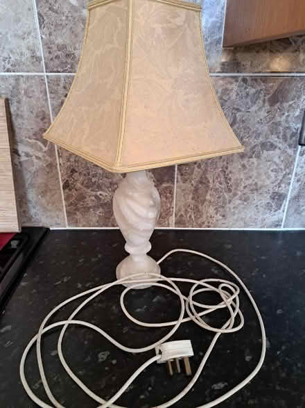 Photo of free Marble base lamp (Southport PR8) #1