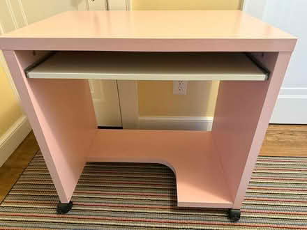 Photo of free Computer Desk CURB PICK UP (Belmont) #2
