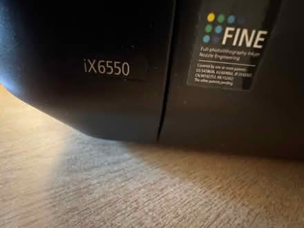 Photo of free Canon Pixma iX6550 A3 colour printer **requires printhead (Merry Hill WD23) #3