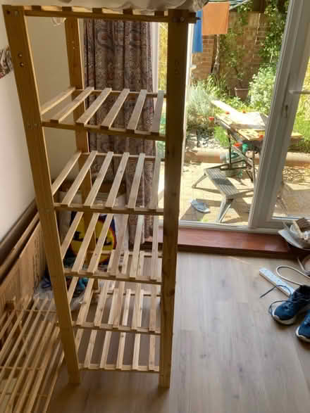Photo of free Wooden shelving unit (Abingdon OX14) #1