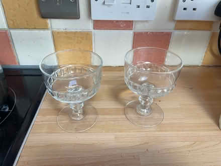 Photo of free Two desert glasses (Chingford Mount, E4) #2