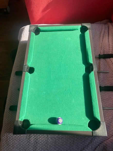 Photo of free Mini table football/pool (Stockwell SW9) #2