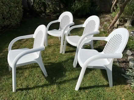 Photo of free Garden chairs (Old Malden KT3) #2