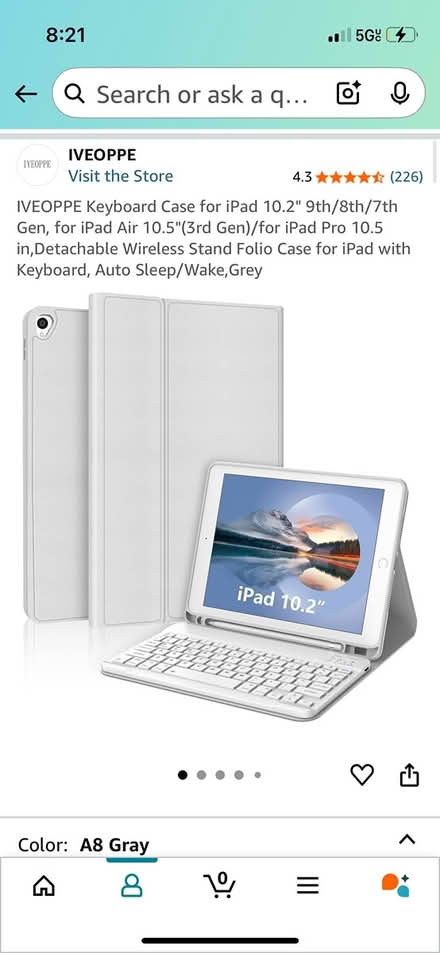 Photo of free Used iPad cover and keyboard (Chevy Chase DC) #1