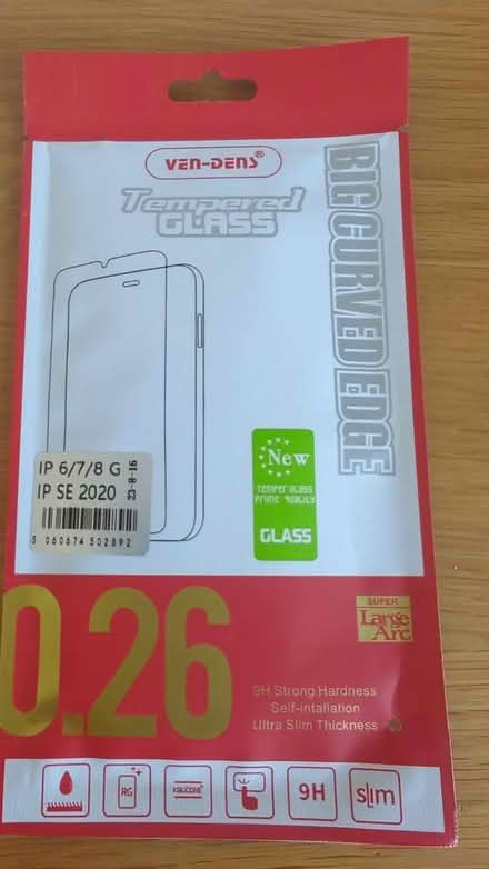 Photo of free Tempered glass screen protector- iPhone 6/7/8 SE2020 (Kenilworth CV8) #1