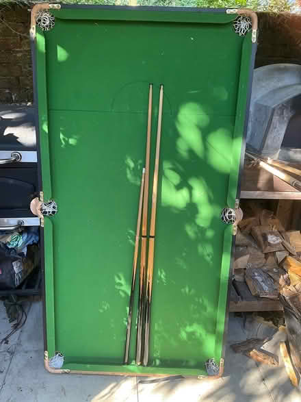 Photo of free Small Pool/snooker table (Hampton TW12) #1