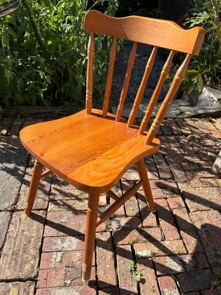 Photo of free Wooden chair (South Croydon) #3