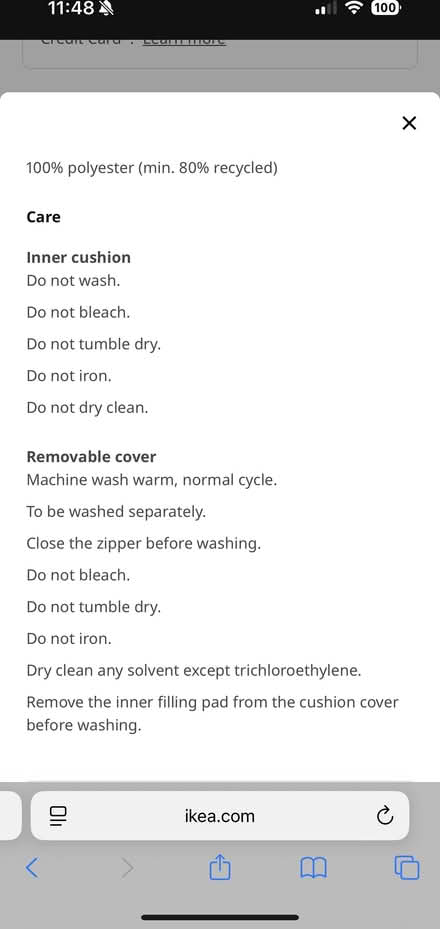 Photo of free Chair cushions from IKEA (Green lake) #3