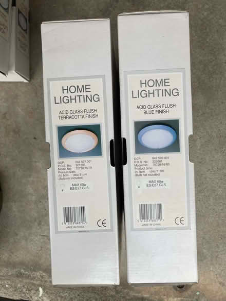 Photo of free Five Slimline light fittings for ceilings or walls (Ravelston EH4) #3