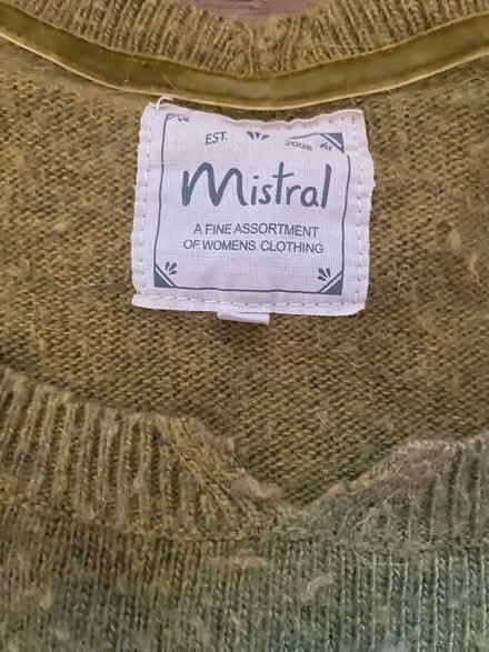 Photo of free Mistral Jumper Size 14 (Lightpill GL5) #2