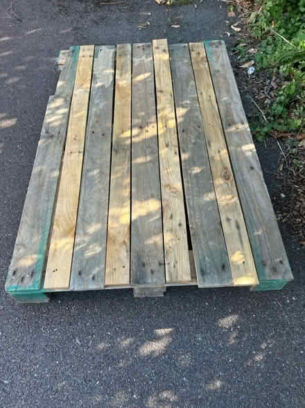 Photo of free TWO wooden pallets (SW14) #2
