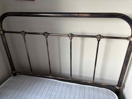 Photo of free 4ft double bed frame and mattress (Weston SK11) #4