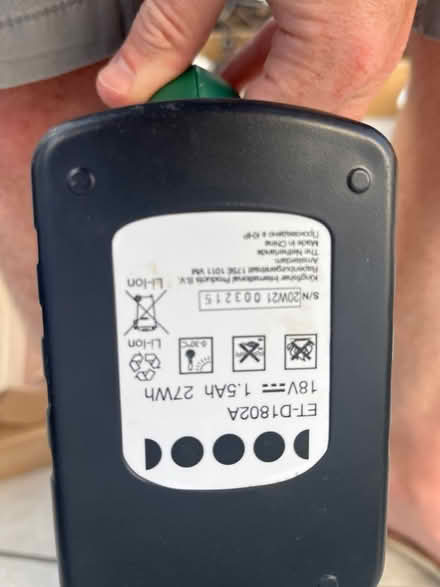 Photo of free Bq battery strimmer (CF14, Whitchurch) #2