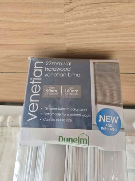 Photo of free 27mm Slot Hardwood Venetian Blind (Bedford Tavistock street) #2