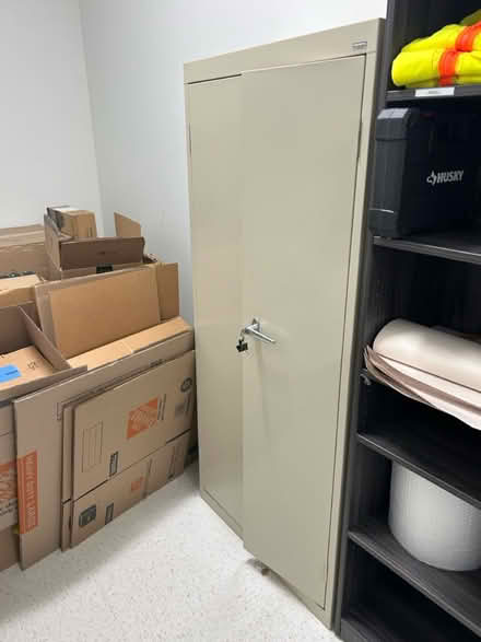 Photo of free Metal storage cabinet (Worldgate Plaza, Herndon, VA) #1