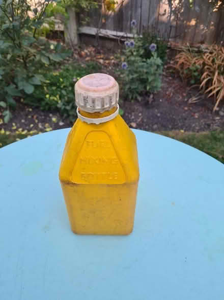 Photo of free Two-stroke mixing bottle (Merton Park SW19) #1