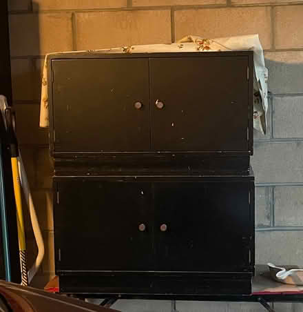 Photo of free Vintage low Japanese cabinets (2) (Woodside) #2