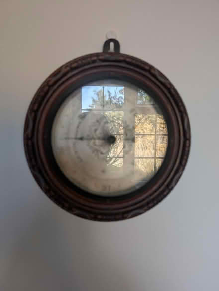 Photo of free Vintage decorative wood barometer (walberton) #1