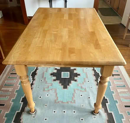 Photo of free Well built sturdy dining room table (Pt Richmond) #2