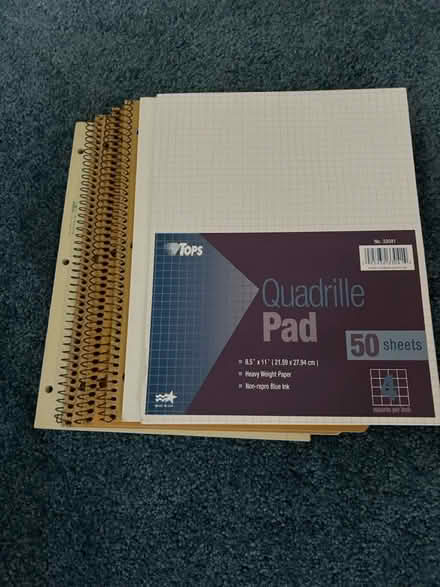 Photo of free Notebooks QuadrillePads,paper (Davidsonville) #2