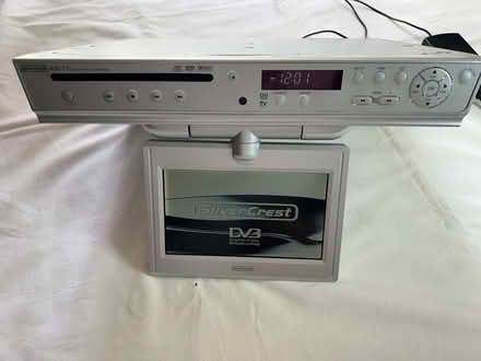 Photo of free Kitchen DVB-T/TV/DVD Player - SliverCrest KDT-77 (Hayes UB3) #1